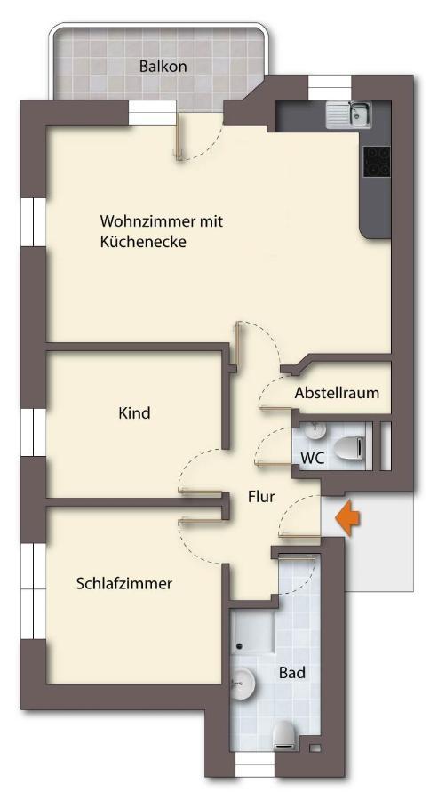 Ferienwohnung Annegret Dornumersiel Luaran gambar